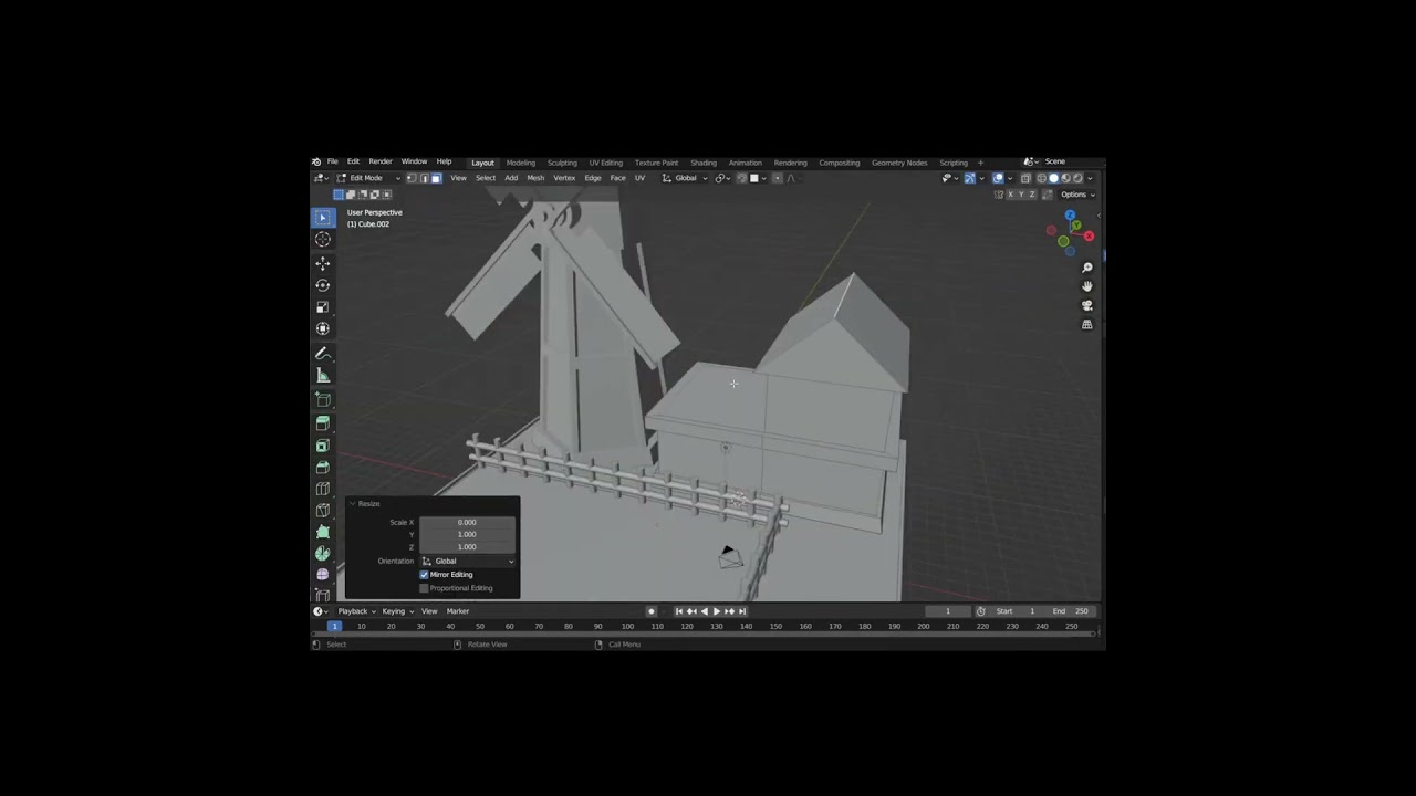 Stylized Farm House Speed Model