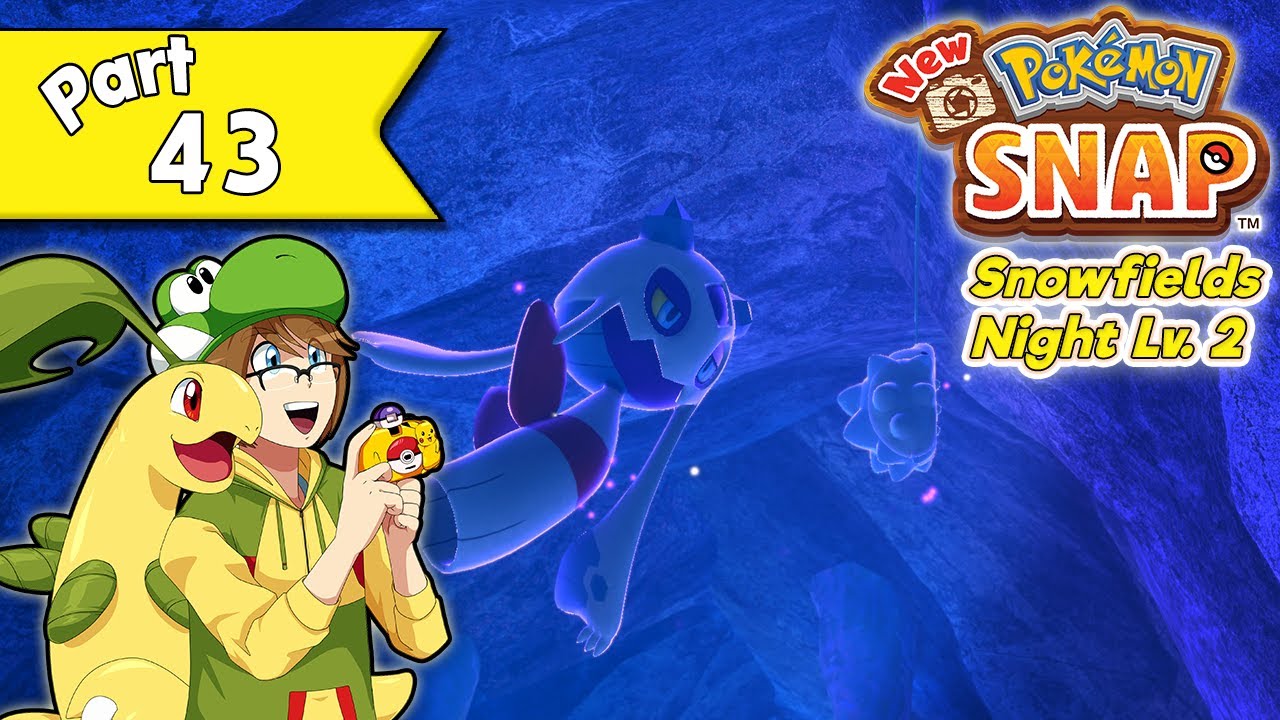 New Pokemon Snap walkthrough (w/ commentary) Part 43 - Shiver Snowfields (Night) Lv. 2 + Secret Path