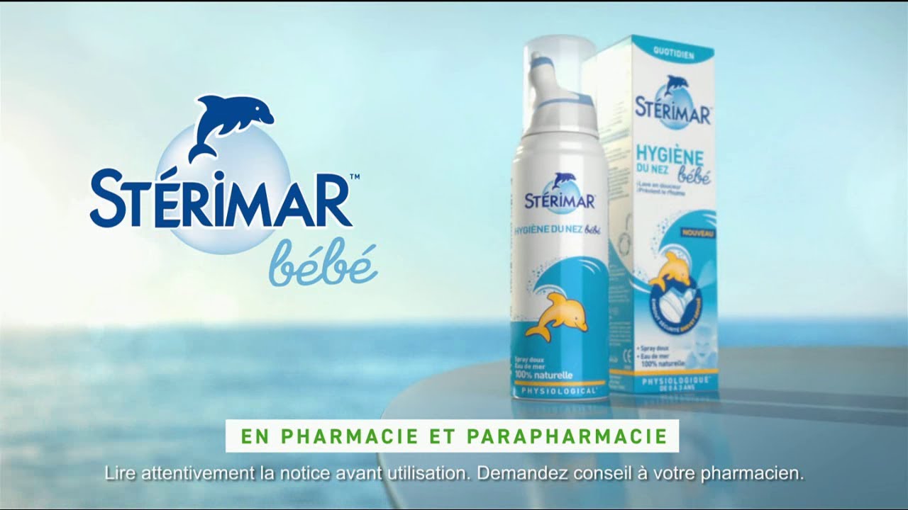 Stérimar bébé Hygiène du nez - Solution nasale - Prévient le rhume