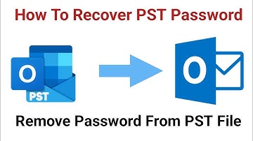 How To Recover PST Password | How To Remove Password From PST File #pstrepair #outlook