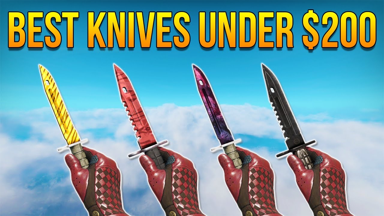 Csgo Best Knives Under 0 17 Youtube