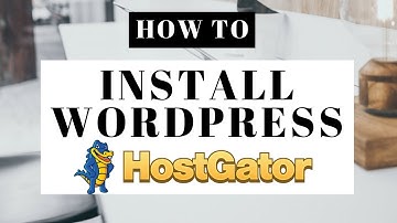 How To Install WordPress On Hostgator 2025 | Hostgator Tutorial For Beginners