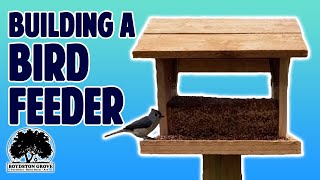 How To Build A Bird Feeder // Easy Woodworking Project