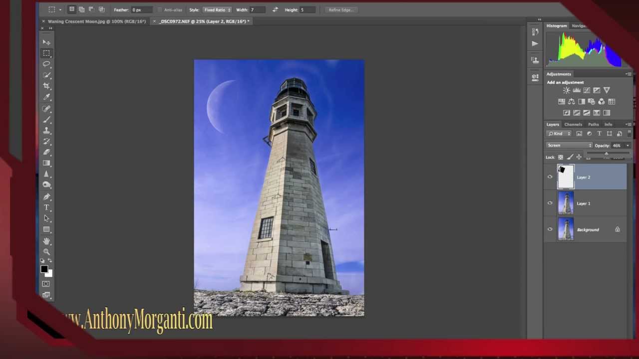 dslr like How To Add The Moon To a Photo With Photoshop CS6