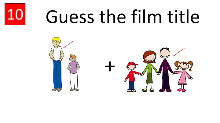 2 Pics 1 Word Films | Guess the film | Two Pictures One word puzzle | Rebus quiz