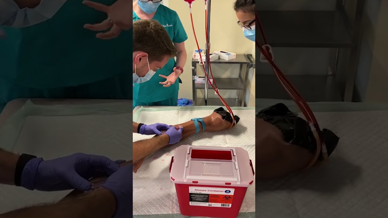 Learn Venipuncture In The SIM Lab 