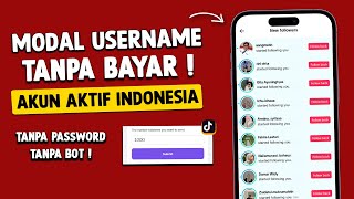 Cara Menambah Followers TikTok Gratis Permanen | Akun Aktif Indonesia