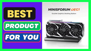 MINISFORUM DEG1 Dock Station for UM890 Support ATX SF