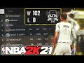 WORLDS FASTEST ELITE TEAM ON NBA 2K21!