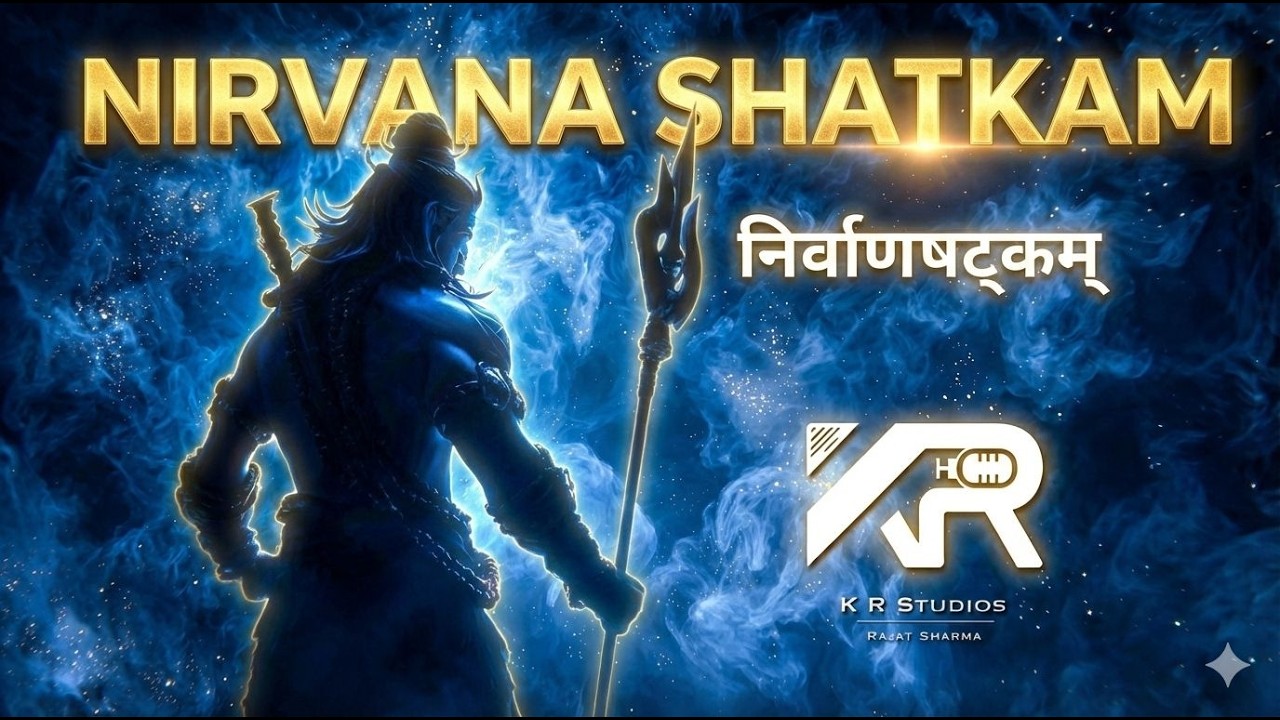 Nirvana Shatakam | निर्वाण षटकम। Chidanand Roopah Shivoham Shivoham | RAJAT SHARMA | KR STUDIOS