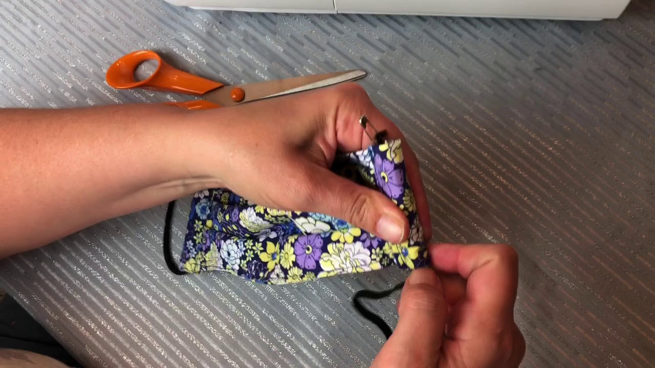 How to Adjust Face Mask with Loop Ends YouTube