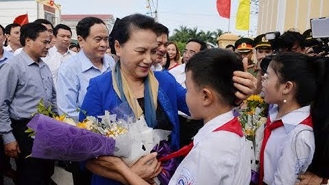 Chủ tịch Quốc hội dự Ngày hội Đại đoàn kết toàn dân tộc tại huyện Thái Thụy