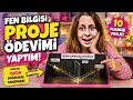 RÜYA SEDALI FEN BİLGİSİ PROJE ÖDEVİMİ YAPTIM 🔬📚