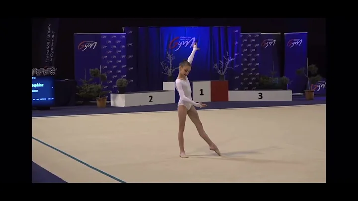 Pauline Seredkin ML. National A 10 ans. Championna...