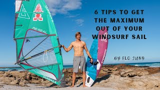 6 Tipps to take the maximum performance out of your windsurf sail