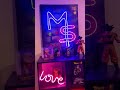 Neon Schild selbstgemacht #madeira