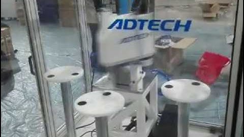 4-axis scara robot pick&place demo