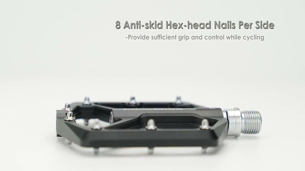 Rockbros Pedal Lightweight Aluminum Alloy Cleats Sealed Bearing