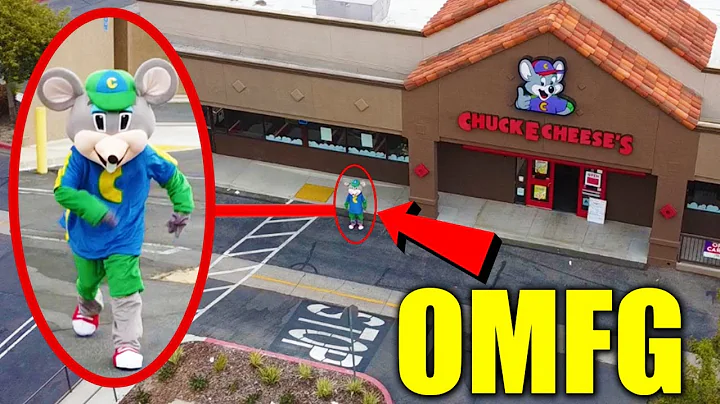 DRONE CATCHES CHUCK E CHEESE.EXE AT HAUNTED CHUCK ...