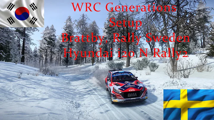 [#4K] WRC Generations | Setup | Hyundai i20 N Rally2 | Brattby | Rally Sweden