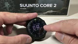 Suunto Core 2 - View Step Count