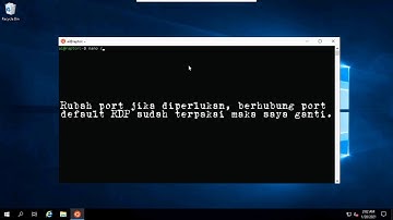 Menjalankan XFCE Linux Desktop WSL (Windows Subsystem for Linux) Windows 10