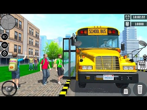 Offroad High School Bus Racing Games | Bus Game | Andriod Gameplay ...