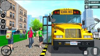 Offroad High School Bus Racing Games | Bus Game | Andriod Gameplay screenshot 5