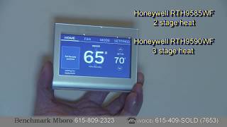 WiFi Heat Pump Thermostat - 1080p