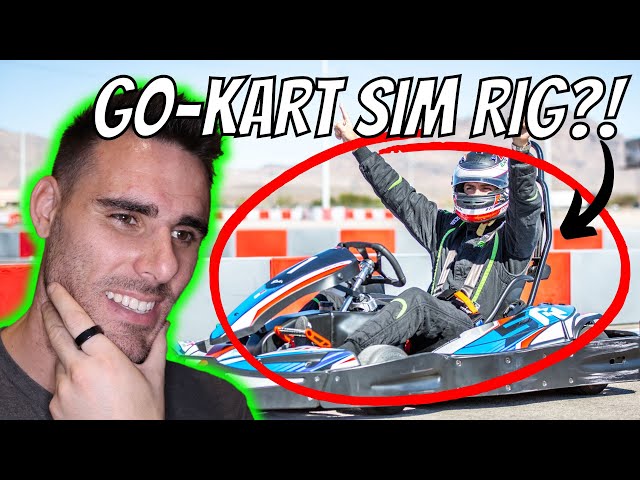 Sim Racing: GO KART RACING SIMULATOR!! 