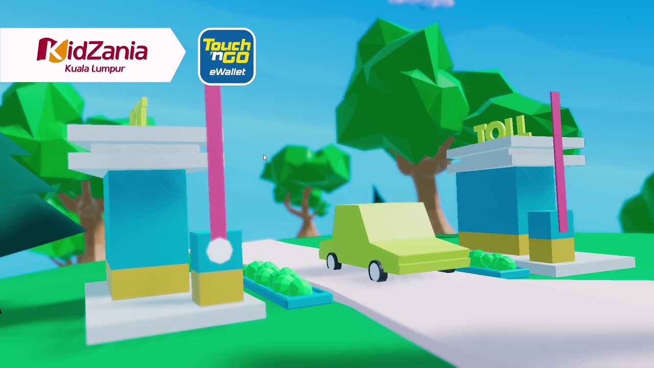 Kidzania x TouchNGo Interactive Display