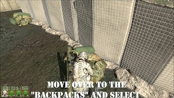 OAB ARMA 2 Backpack Tutorial