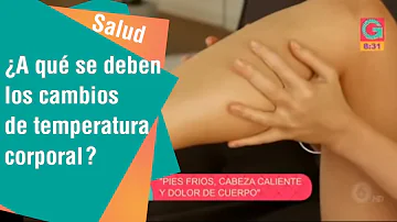 ¿Por qué se calienta el cuerpo de una mujer?