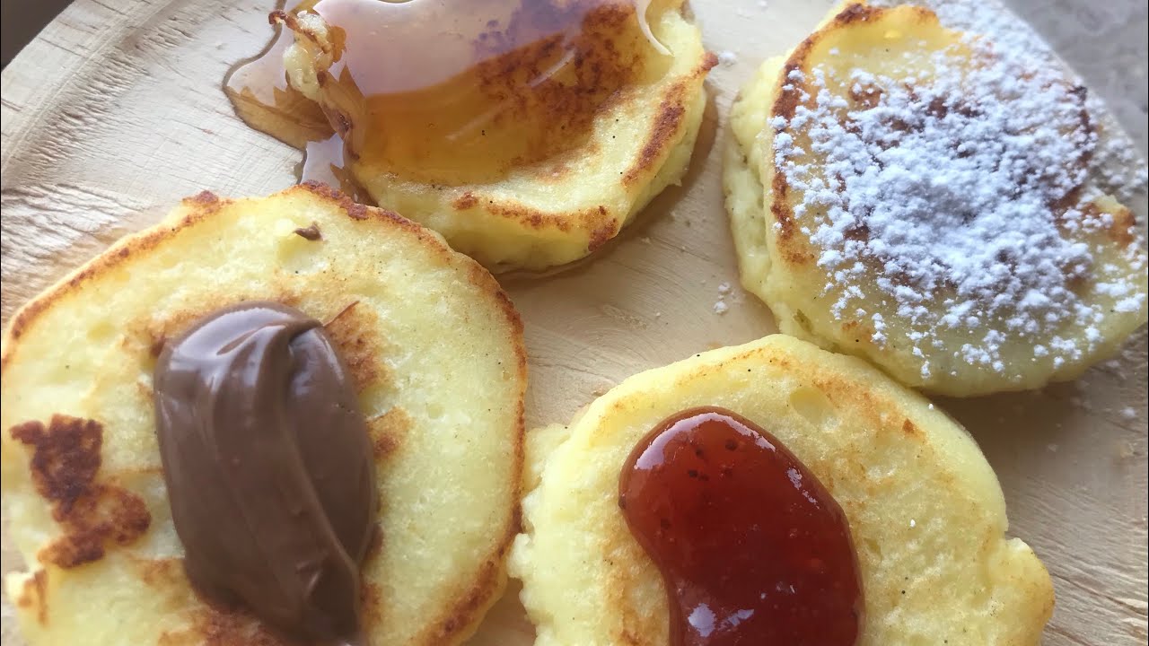 FRITTELLE DI RICOTTA CON FARINA DI RISO GLUTEN FREE