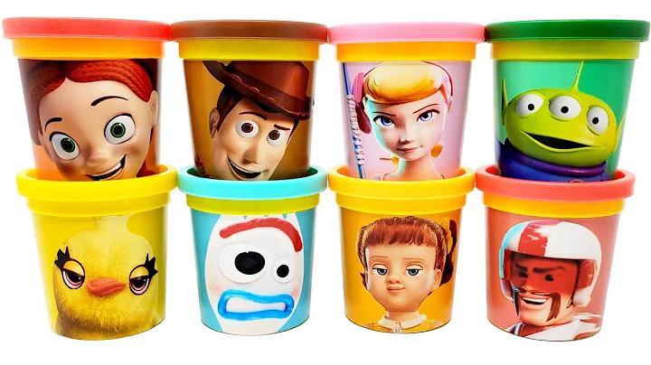 Colors can be learned with McDonald's Toy Story 4 Figures. (set of 8)