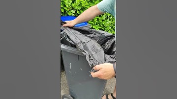 How to help keep your Trash can/Garbage bin clean