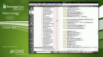 QtDD12 - Creator 101 - Tobias Hunger