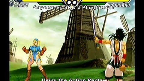 Capcom vs SNK 2 Playthrough using the Action Replay for Gamecube :D #GameCube #Nintendo #CheatCodes