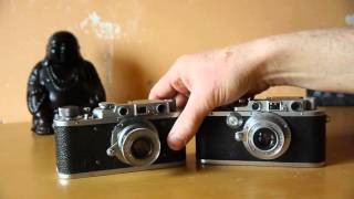 Barnack Leica and Fed 1 Copy - Side by Side Comparison