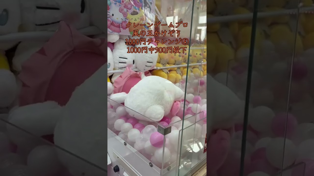 クレーンゲームプロ 風の王 男磨きハウス2 かけぞう どデカ! キティちゃん ゲット! #UFOキャッチャー #ゲームセンター #クレーンゲーム攻略