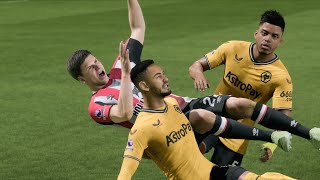 【FC24】nasty tackles and funny moments #15