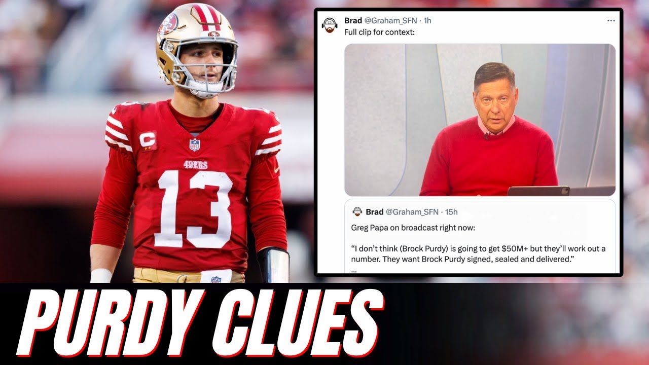 Another Brock Purdy Contract Clue Revealed YouTube