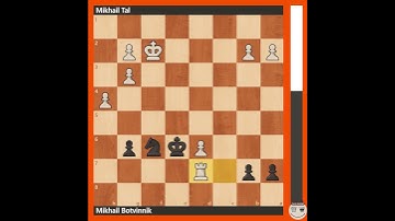 Most Instructive Chess Game 🔴 Mikhail Tal - Mikhail Botvinnik (0-1)