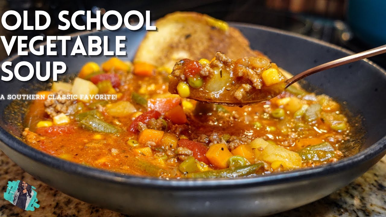 Old School Vegetable Soup, 24 oz - TrueFood