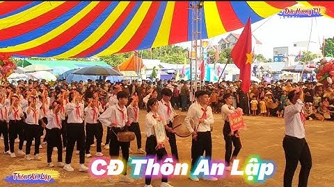 CĐ Thôn An Lập / phần thi nghi thức hội thi trại hè xã Đoan Bái Hiệp Hòa BG năm 2023