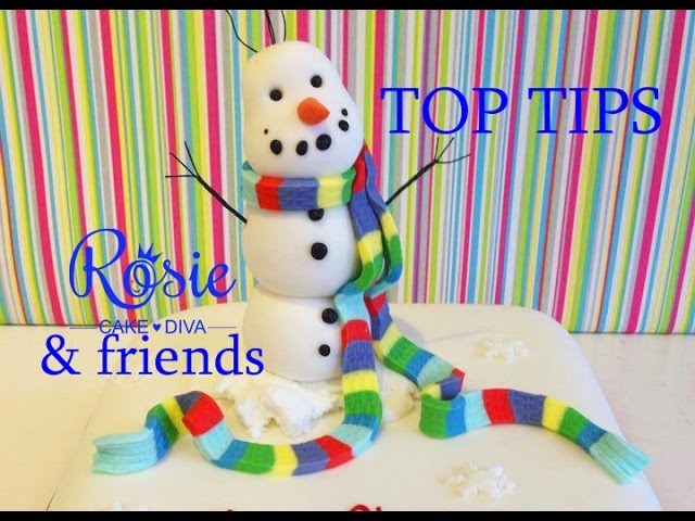 Cake decorating: How to make fondant letters 4 ways tutorial - Ann Reardon  - How To Cook That Ep009 