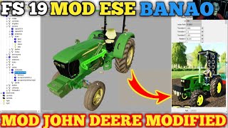 #fs 19 How to Modified tractor tractor ko ese modified kro simple and easy Hindi screenshot 4
