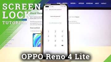 How to Turn On Screen Lock on OPPO Reno4 Lite – Set Screen Lock Pattern