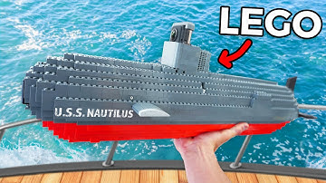 I Built a LEGO Submarine!