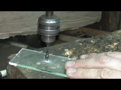 Как и чем просверлить стекло за 2-3 мин Drill Glass in Under 3 Minutes